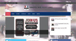 Desktop Screenshot of drsbaseball.org